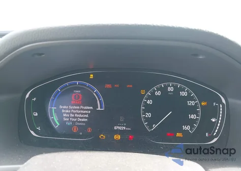 2019 Honda Accord Hybrid Ex из США, поврежденный, VIN 1HGCV3F46KA013862